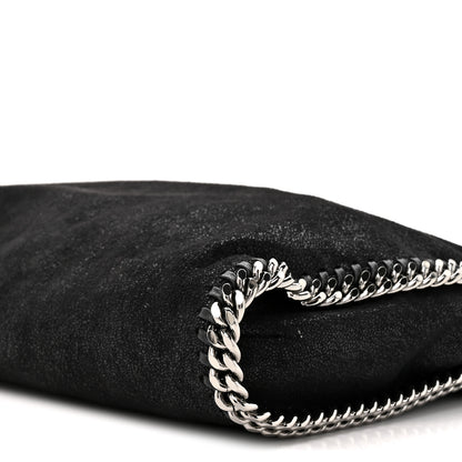 Stella McCartney Shaggy Deer Falabella Fold Over Tote Black 8 of 9