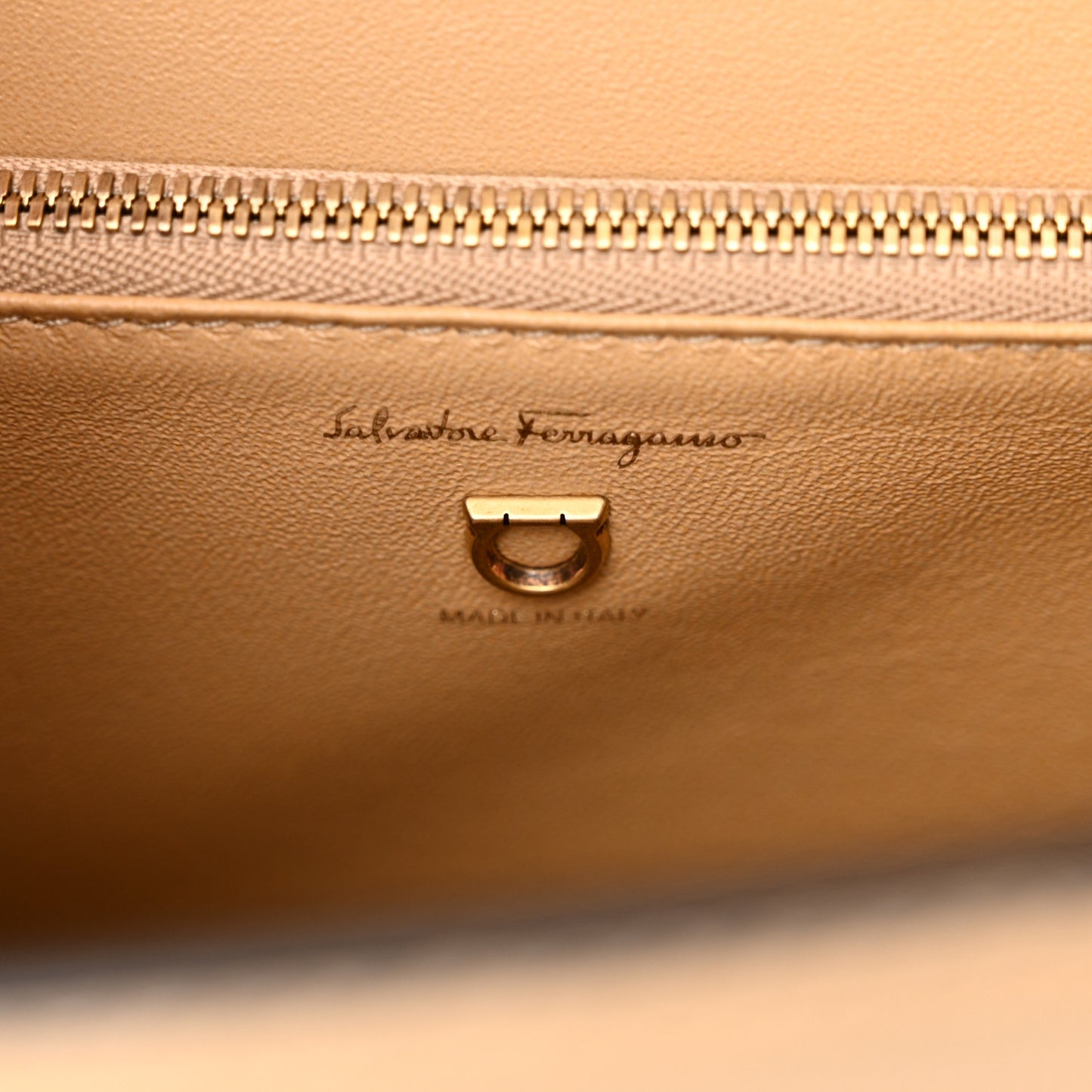 Calfskin Suede Small Boxyz Beige