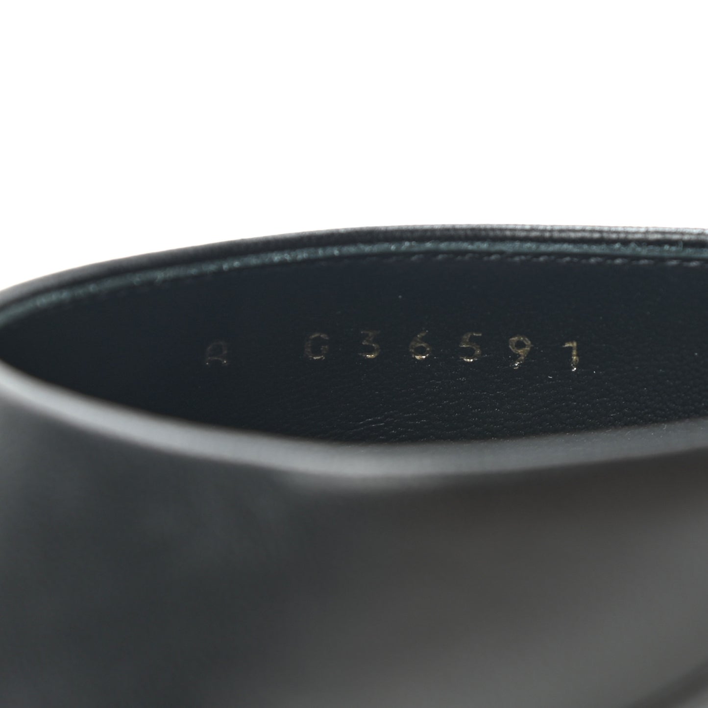 Lambskin Grosgrain Cap Toe Logo Ankle Strap Pumps 38 Black