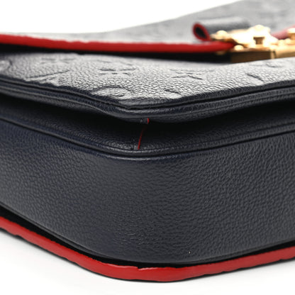 Louis Vuitton Empreinte Pochette Metis Marine Rouge 9 of 12
