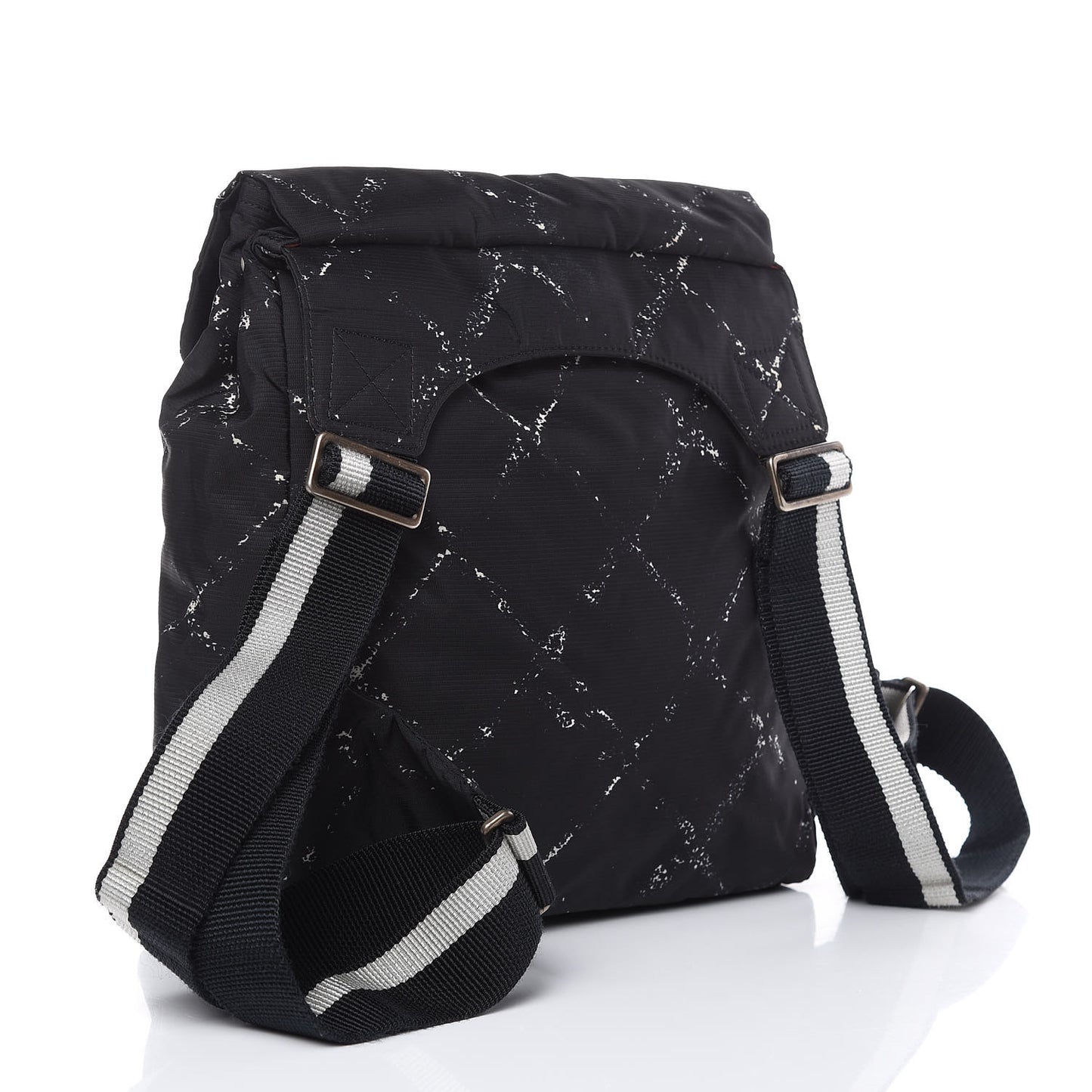 Nylon Travel Backpack Black