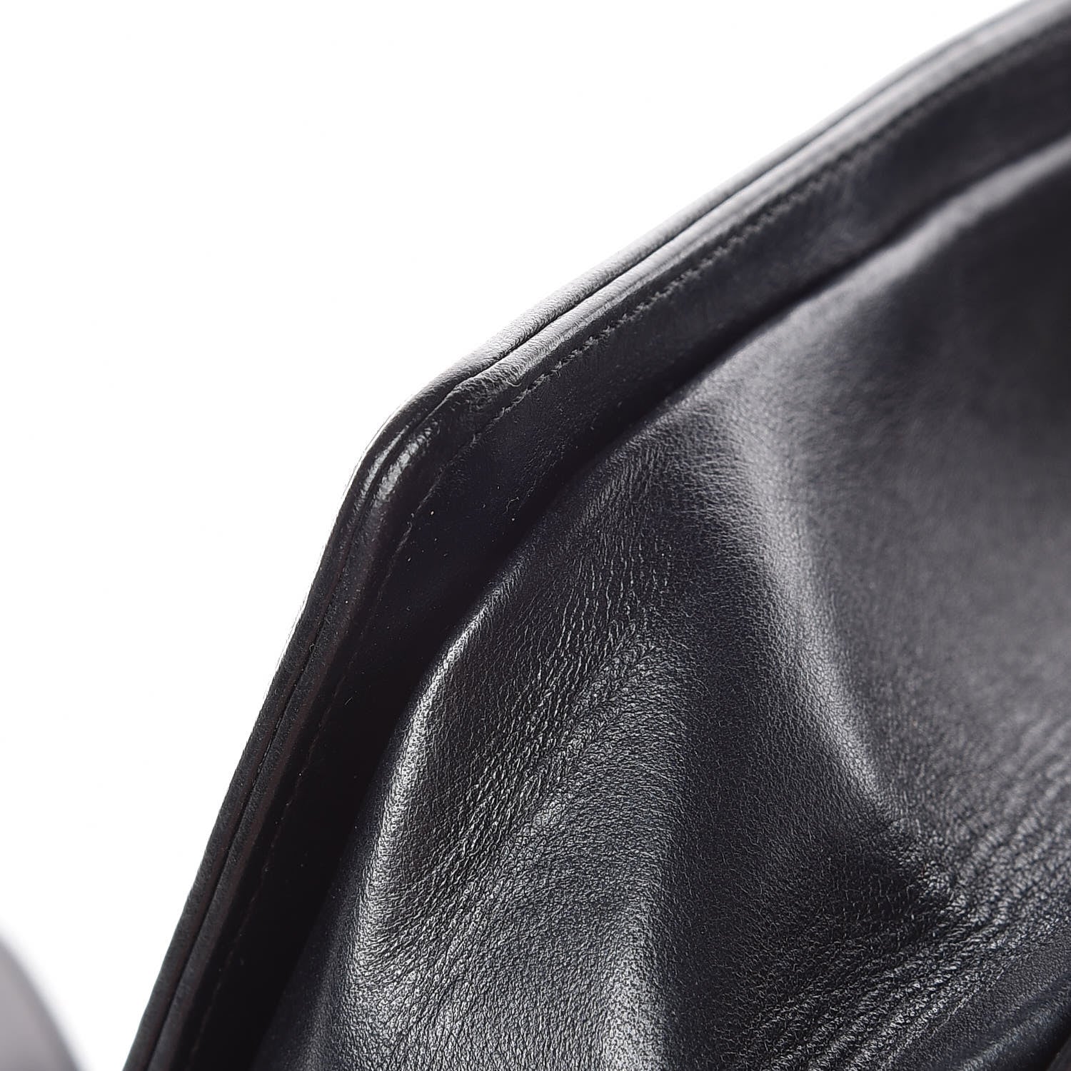 Chanel Lambskin Quilted Medium Boy Flap Dark Navy Blue 12 of 15