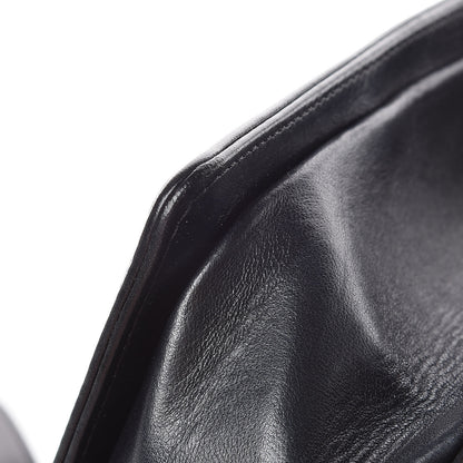 Chanel Lambskin Quilted Medium Boy Flap Dark Navy Blue 12 of 15