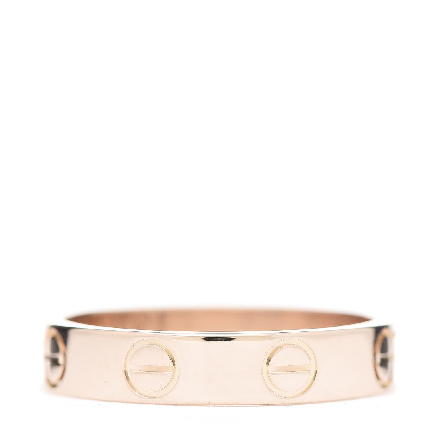 Cartier 18K Pink Gold 3.5mm LOVE Wedding Band Ring 49 5 3 of 4