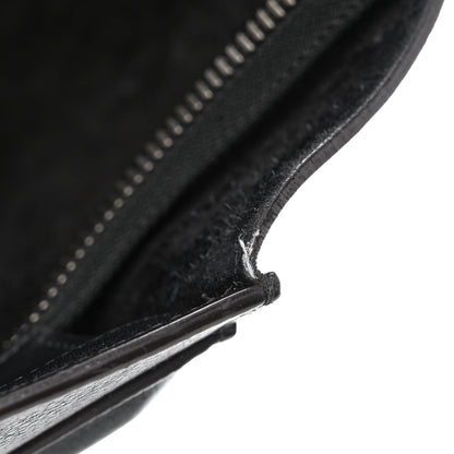 Celine Drummed Calfskin Mini Luggage Black 11 of 15