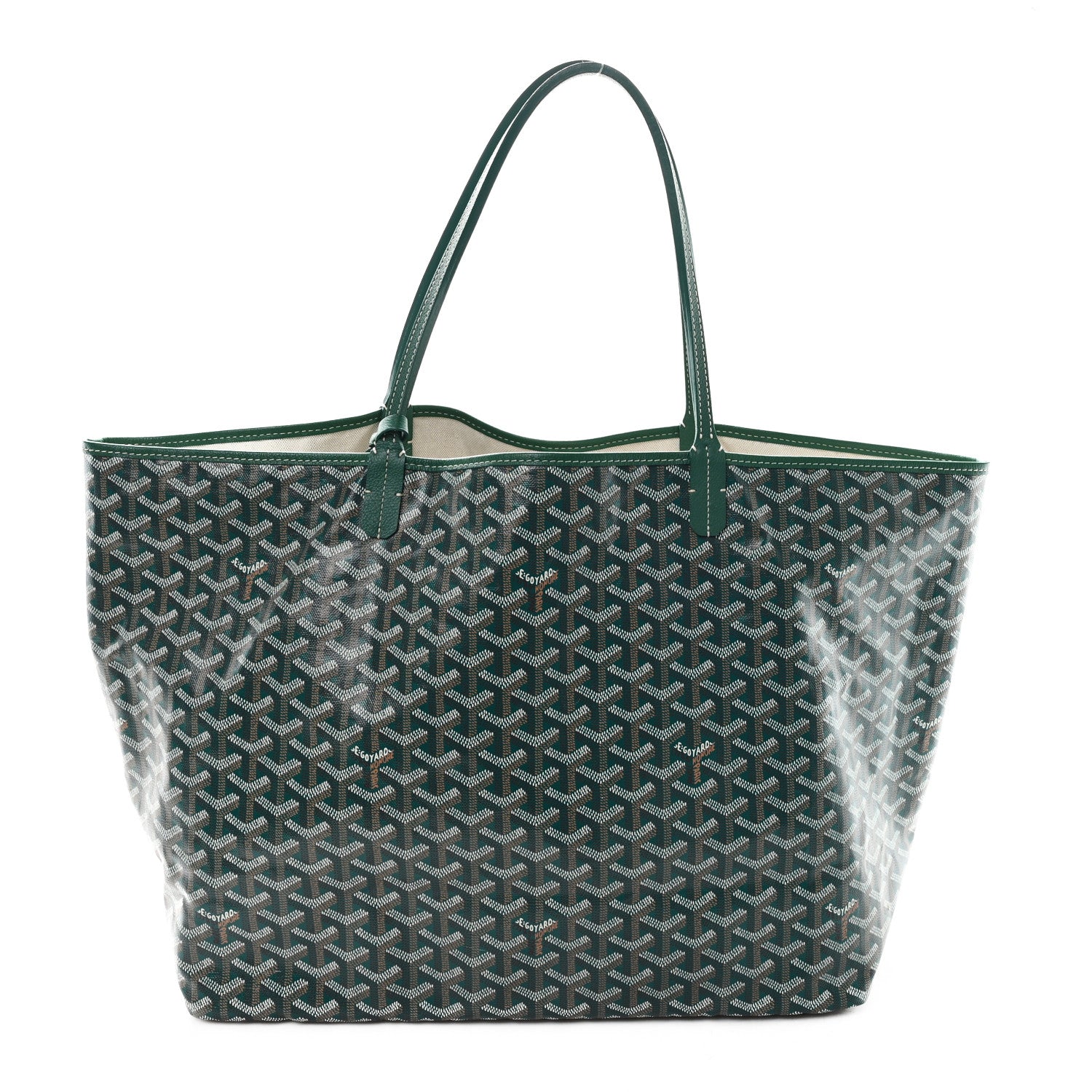 Goyard Goyardine Saint Louis GM Green 1 of 11