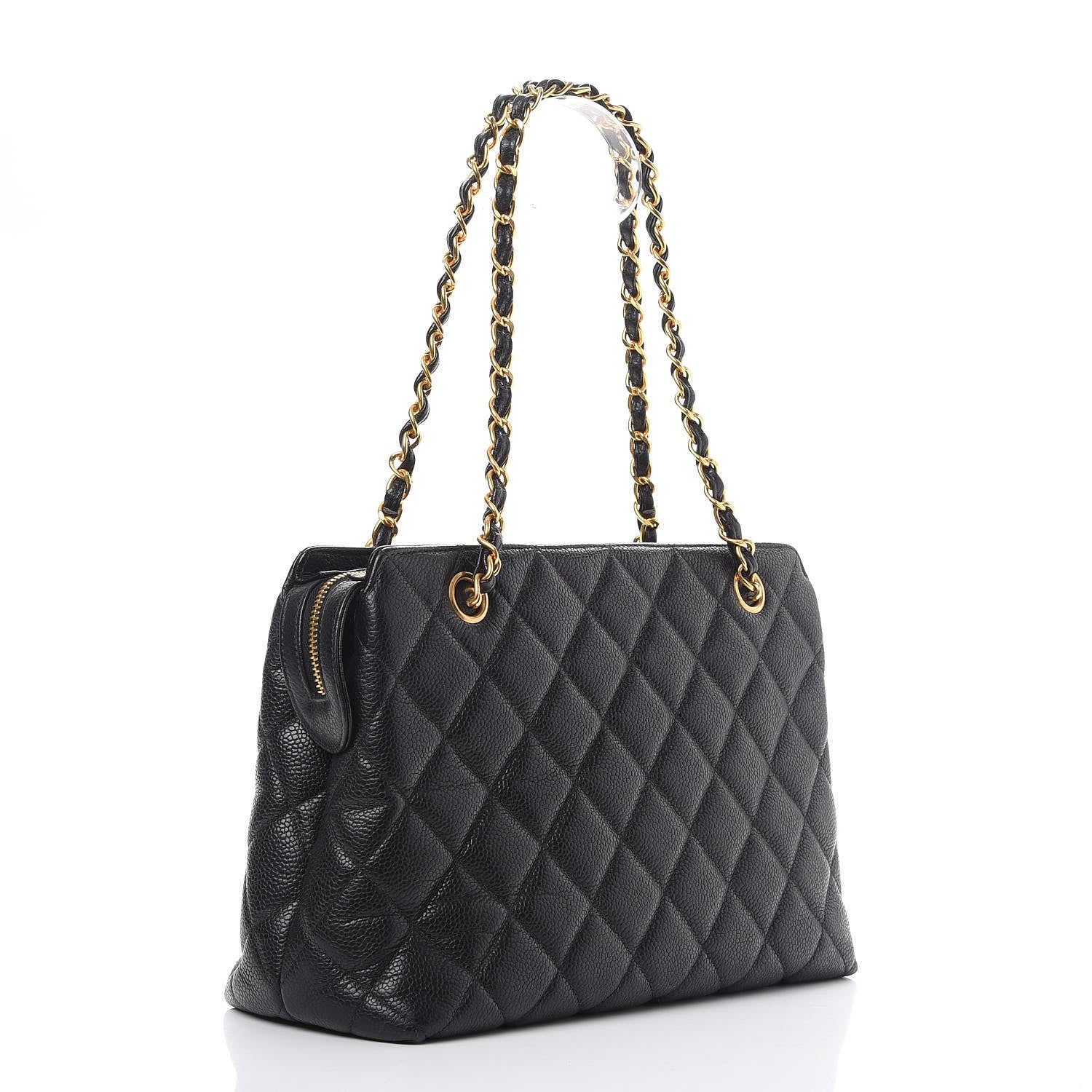 Chanel Caviar Quilted Tote Black 3 of 10