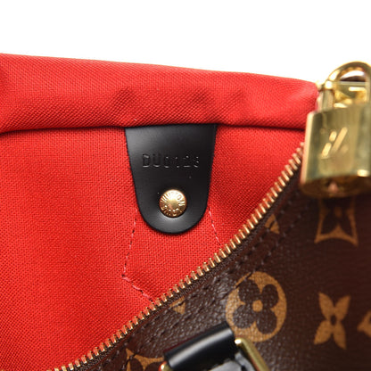 Louis Vuitton Monogram My World Tour Speedy Bandouliere 30 Black 7 of 8