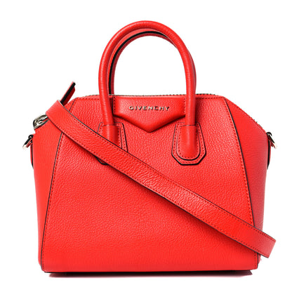 Givenchy Sugar Goatskin Small Antigona Red 1 of 7
