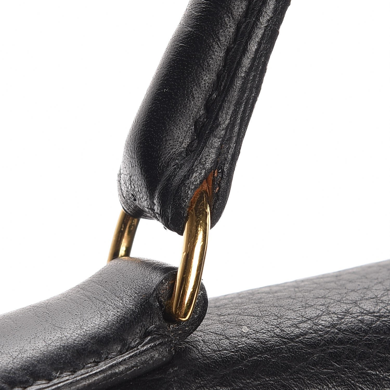 Hermes Taurillon Clemence Kelly 40 Black 32 of 35