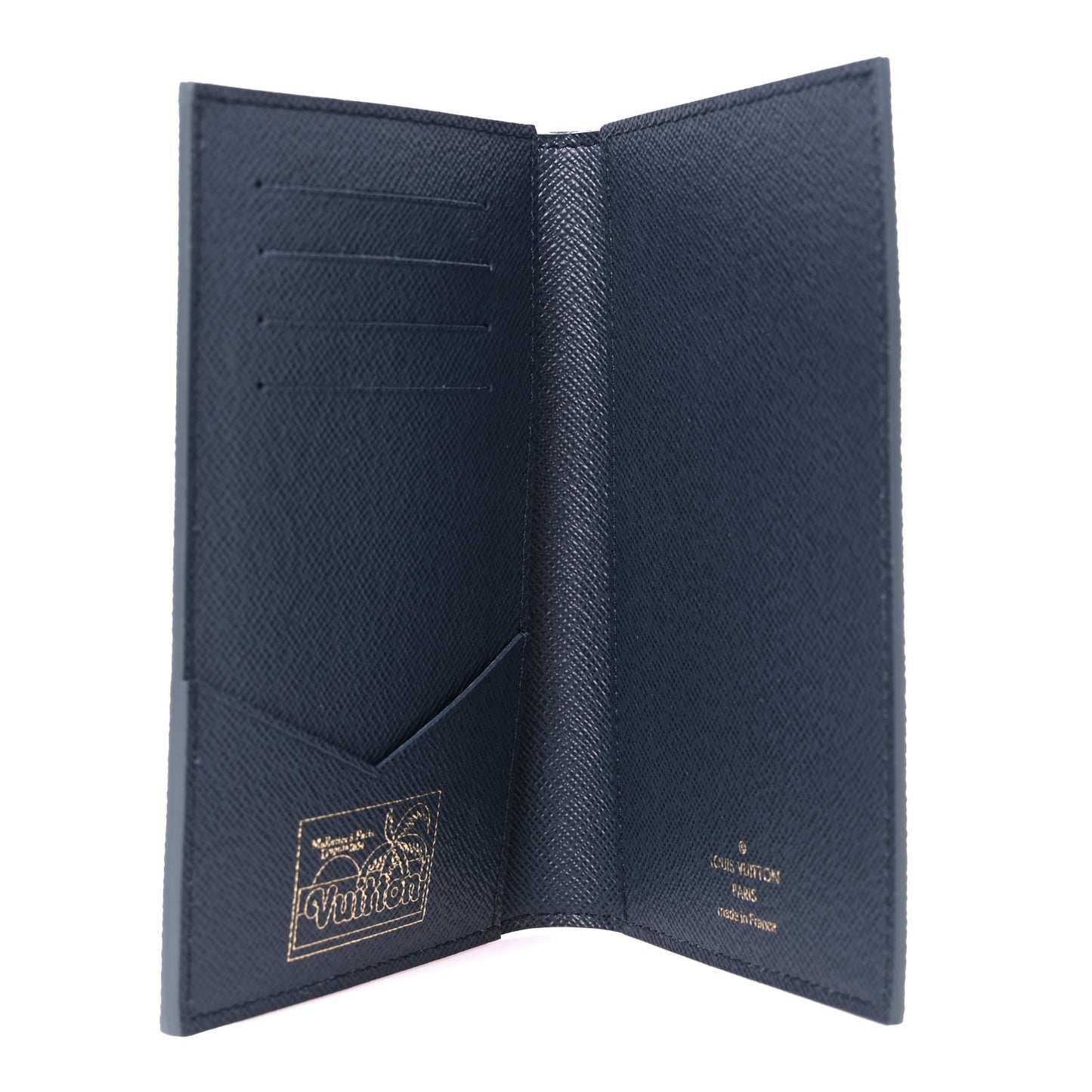 Monogram Surfin' Passport Cover Navy Blue