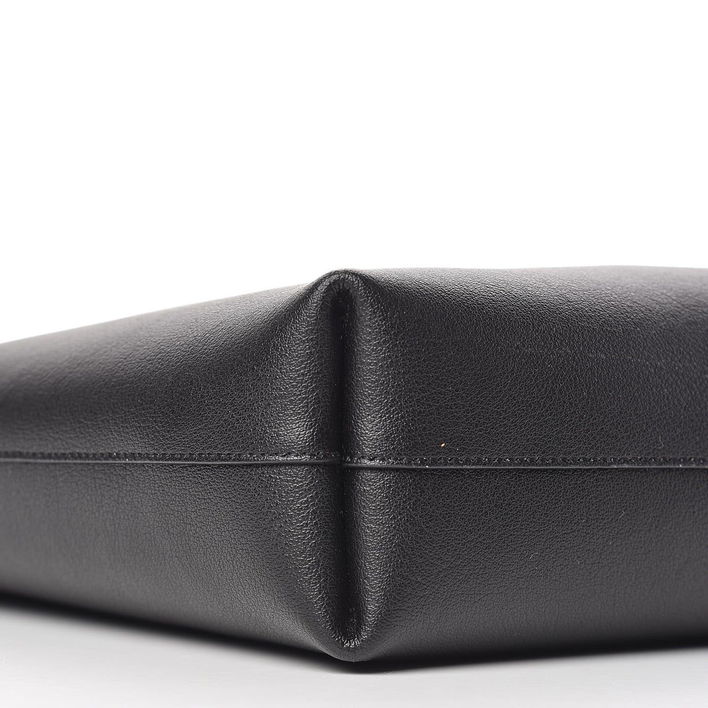 Calfskin Toy Shopping Tote Black