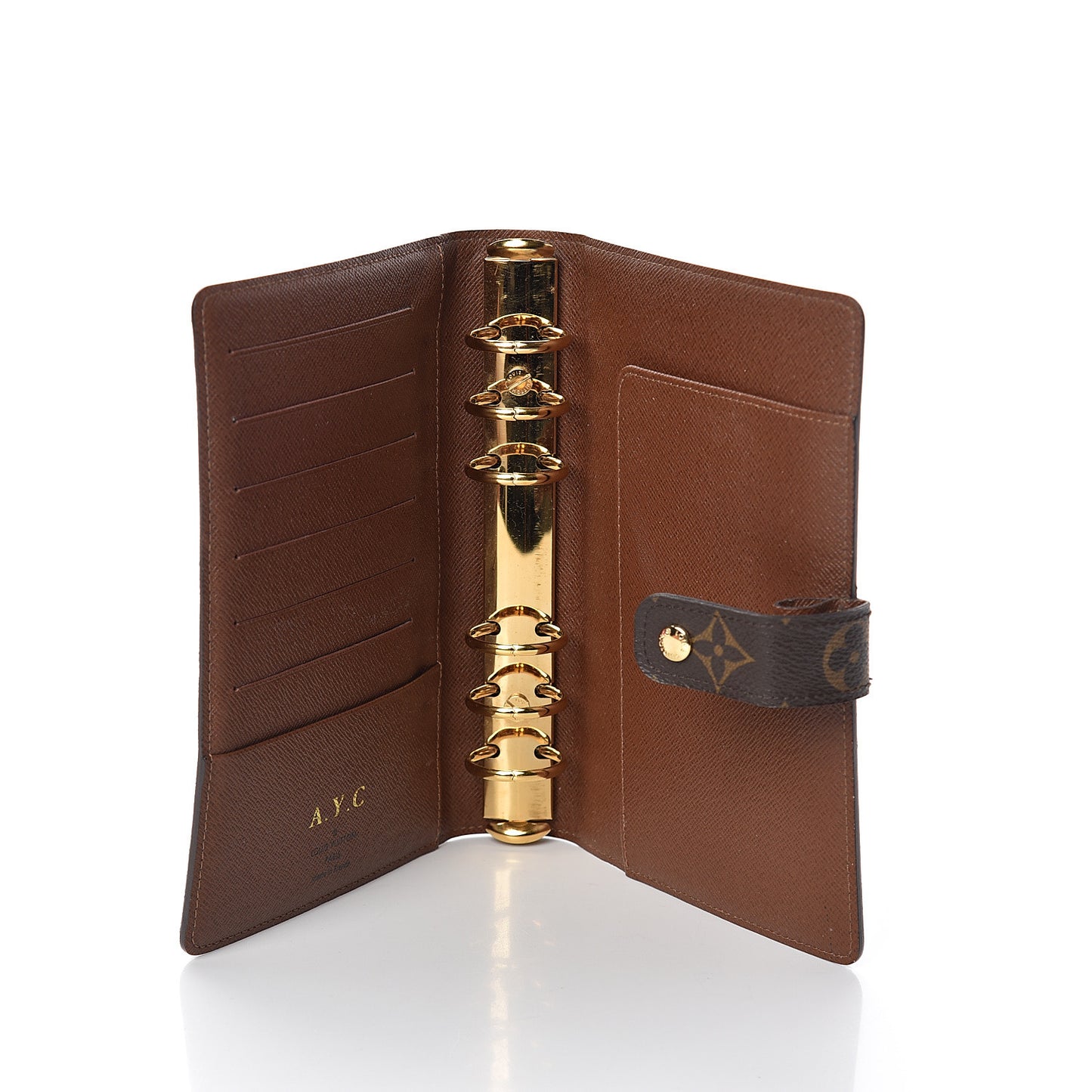 Monogram Medium Ring Agenda Cover