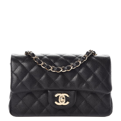 Chanel Caviar Quilted Mini Rectangular Flap Black 1 of 9