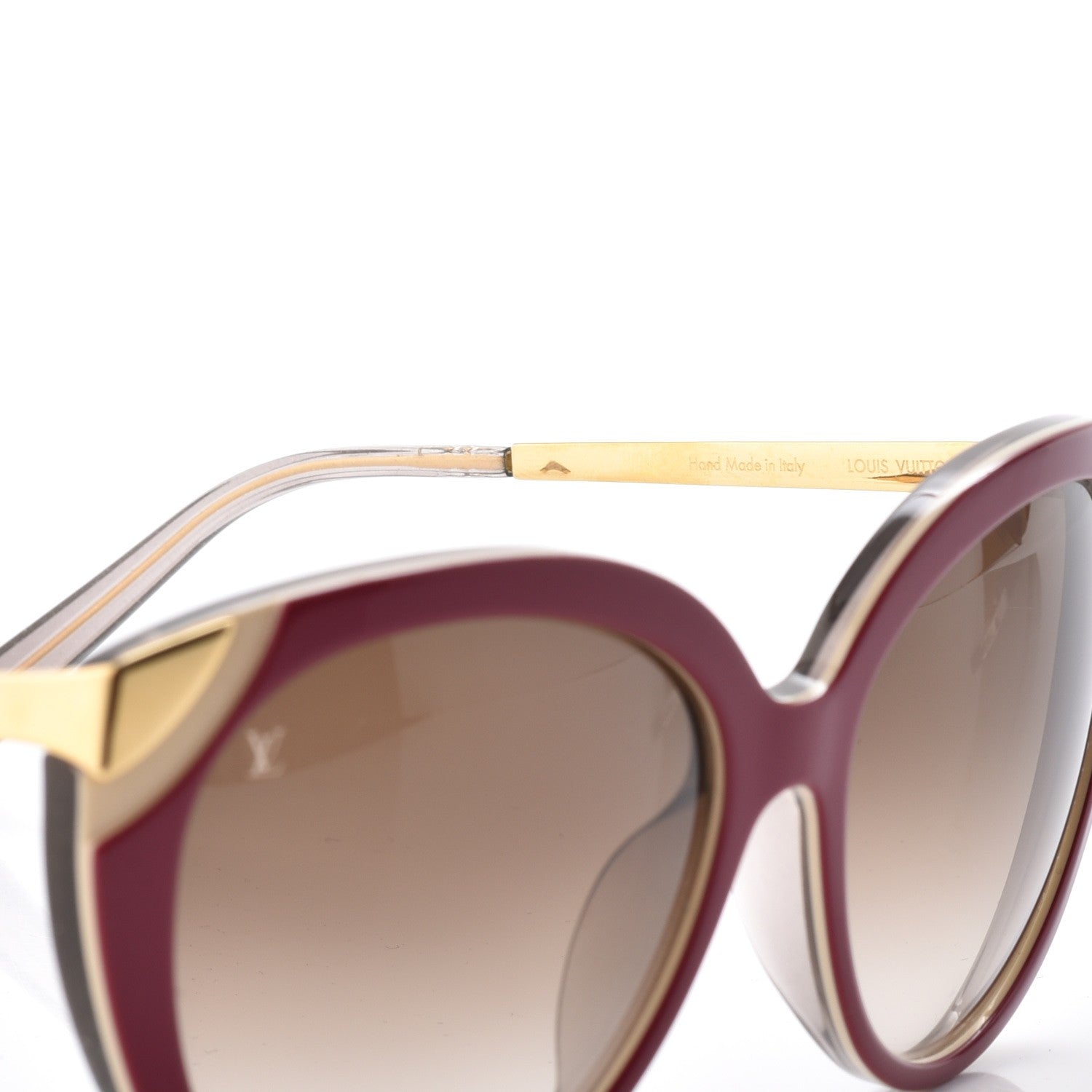 Louis Vuitton Amber Cat Eye Sunglasses Z0623W Fuchsia 6 of 9