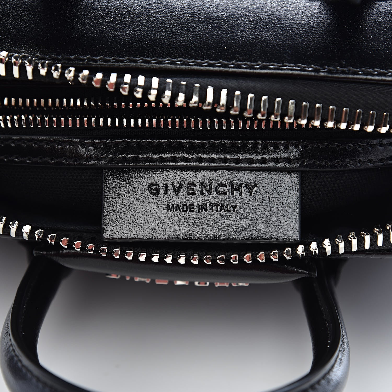 Givenchy Shiny Lord Calfskin Mini Antigona Black 6 of 10