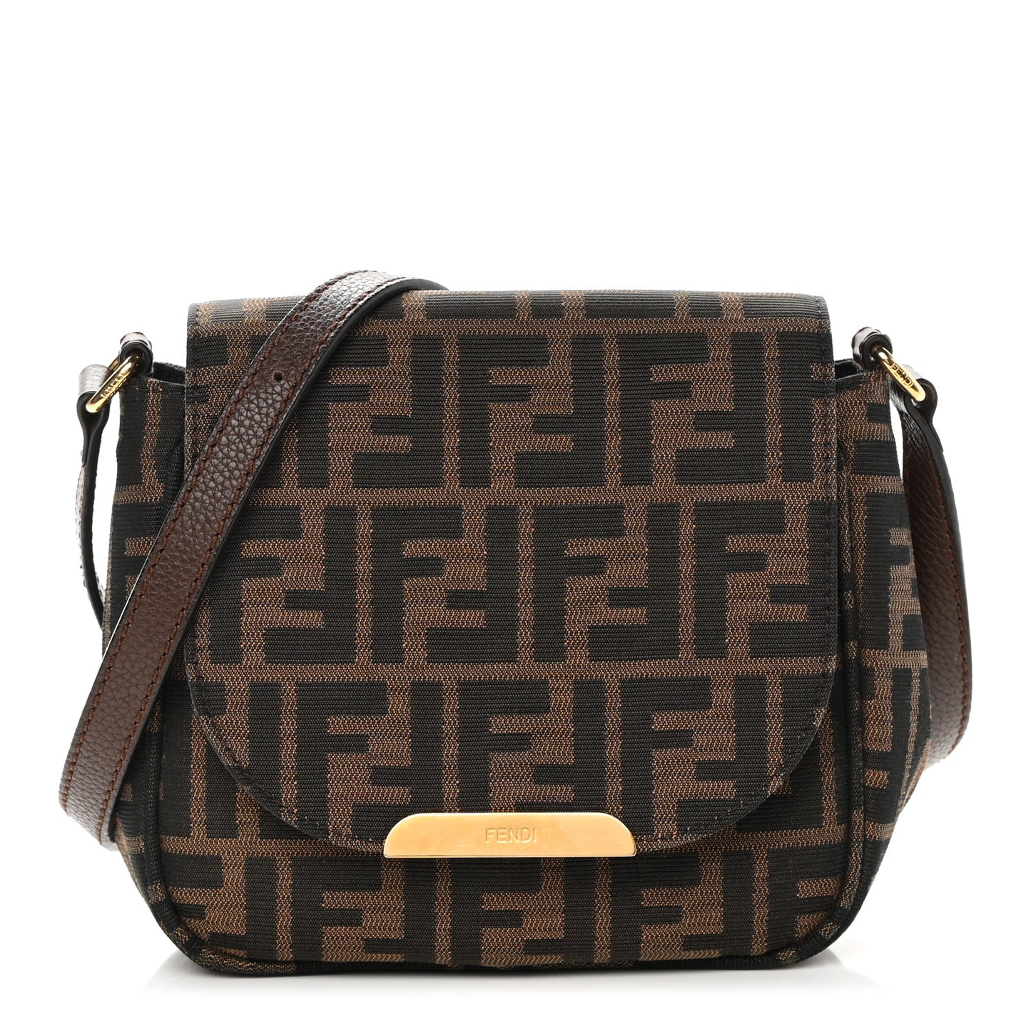 Zucca Vitello Artic Mini Messenger Bag Tobacco Castagna