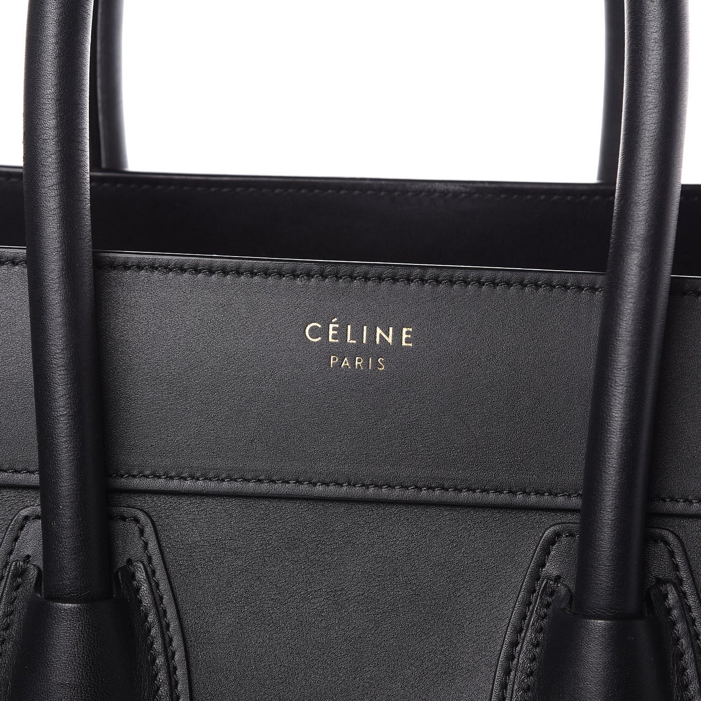 Smooth Calfskin Mini Luggage Black