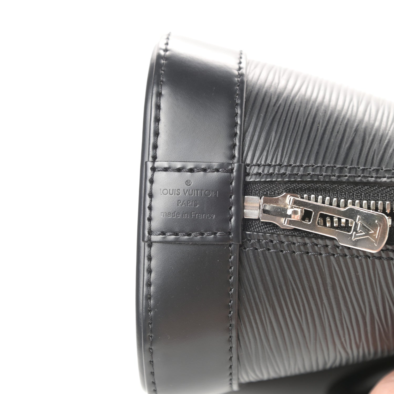 Louis Vuitton Epi Alma BB Black 6 of 10