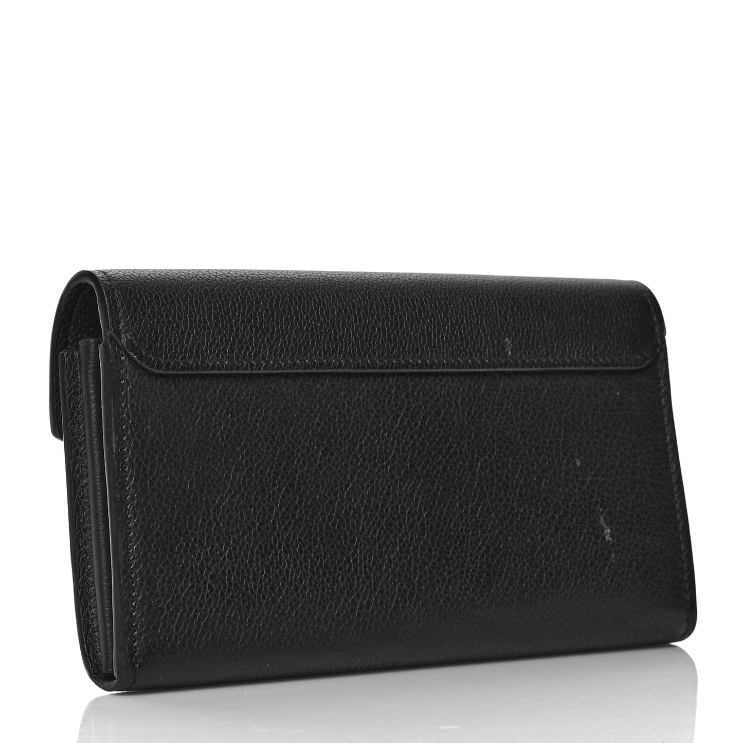 Soft Calfskin My Lockme Wallet Black