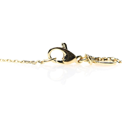 John Hardy 18K Yellow Gold Bamboo Interlocked Pendant Necklace 7 of 7