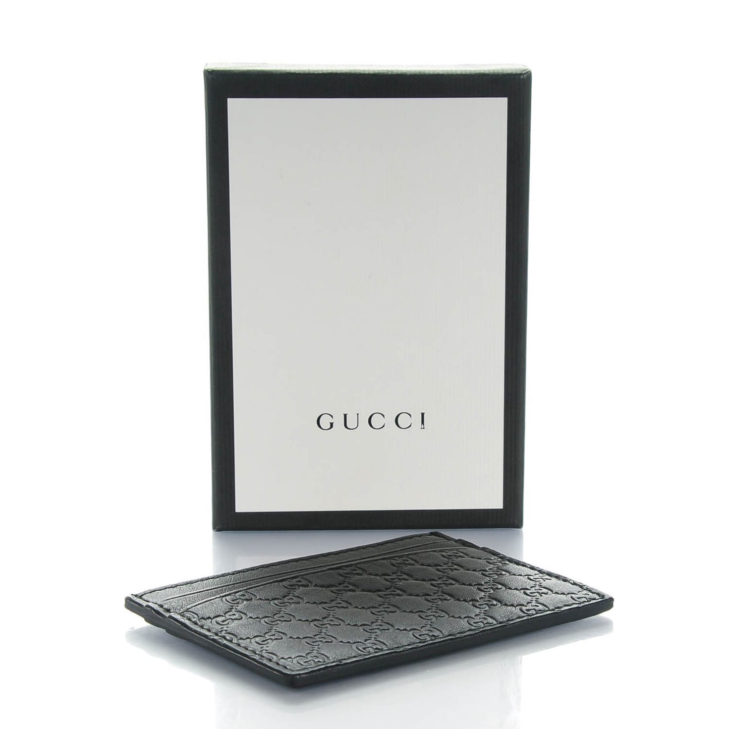 Microguccissima Card Holder Black