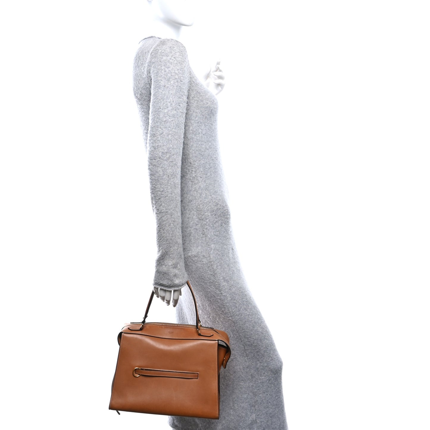 Smooth Calfskin Medium Ring Bag Tan