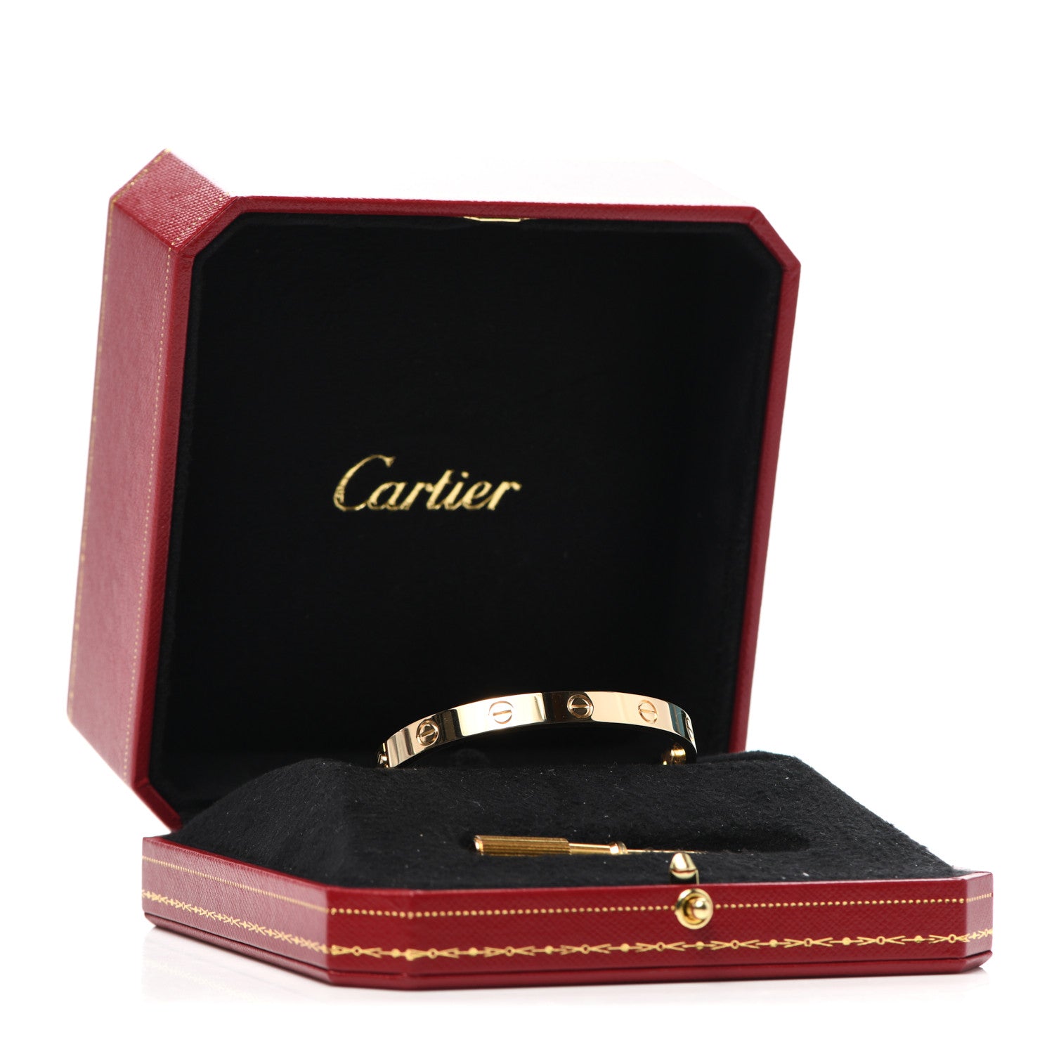 Cartier 18K Yellow Gold LOVE Bracelet 16 8 of 8