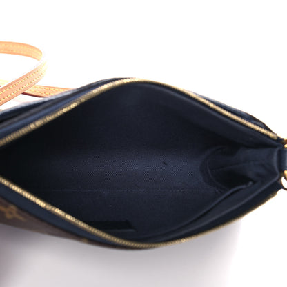 Louis Vuitton Monogram Pallas Clutch Blue Marine 5 of 11