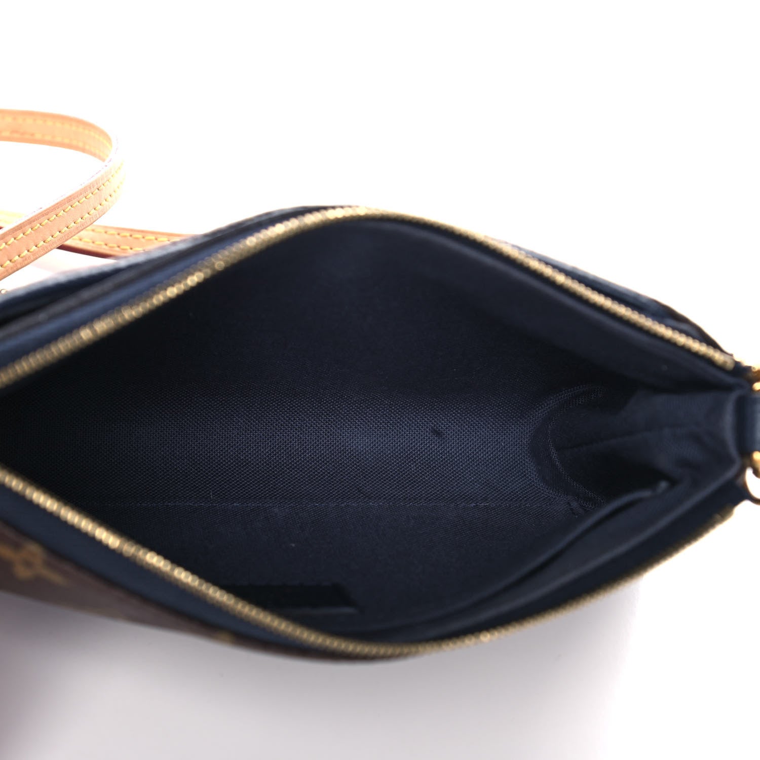 Louis Vuitton Monogram Pallas Clutch Blue Marine 5 of 11