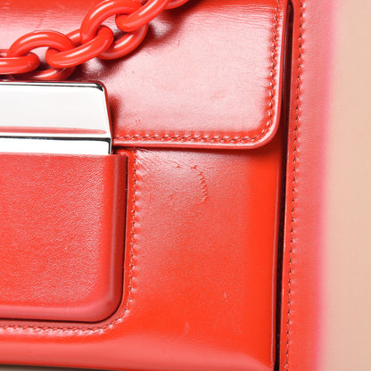 Balenciaga Calfskin Bal58 Shoulder Bag Red 17 of 18
