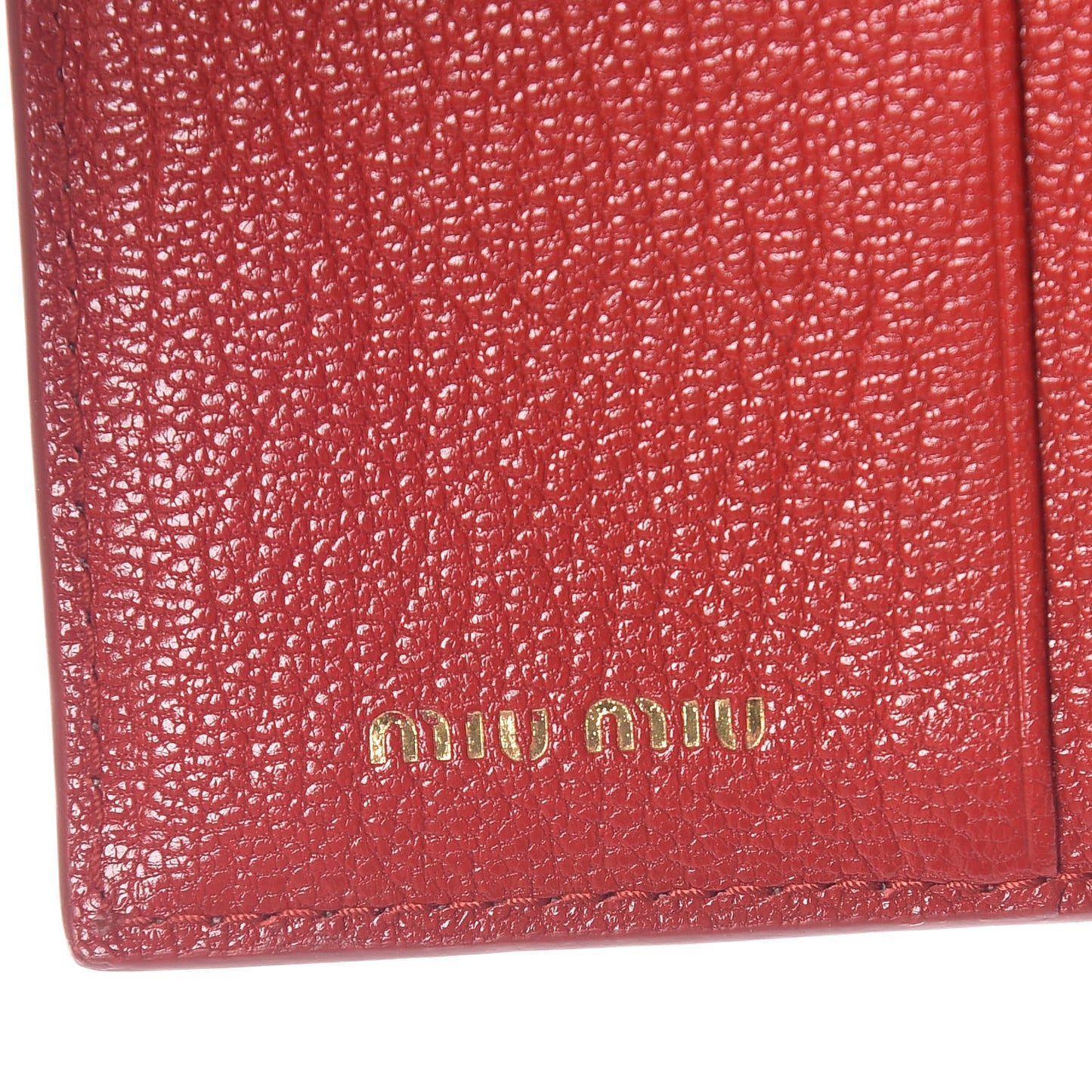 Goatskin Madras Love Compact Wallet Orchidea
