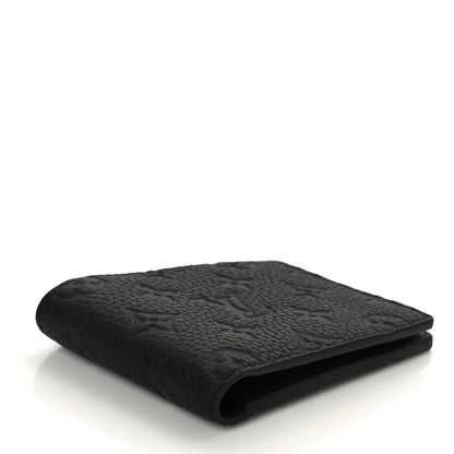 Louis Vuitton Taurillon Monogram Multiple Wallet Black 4 of 6