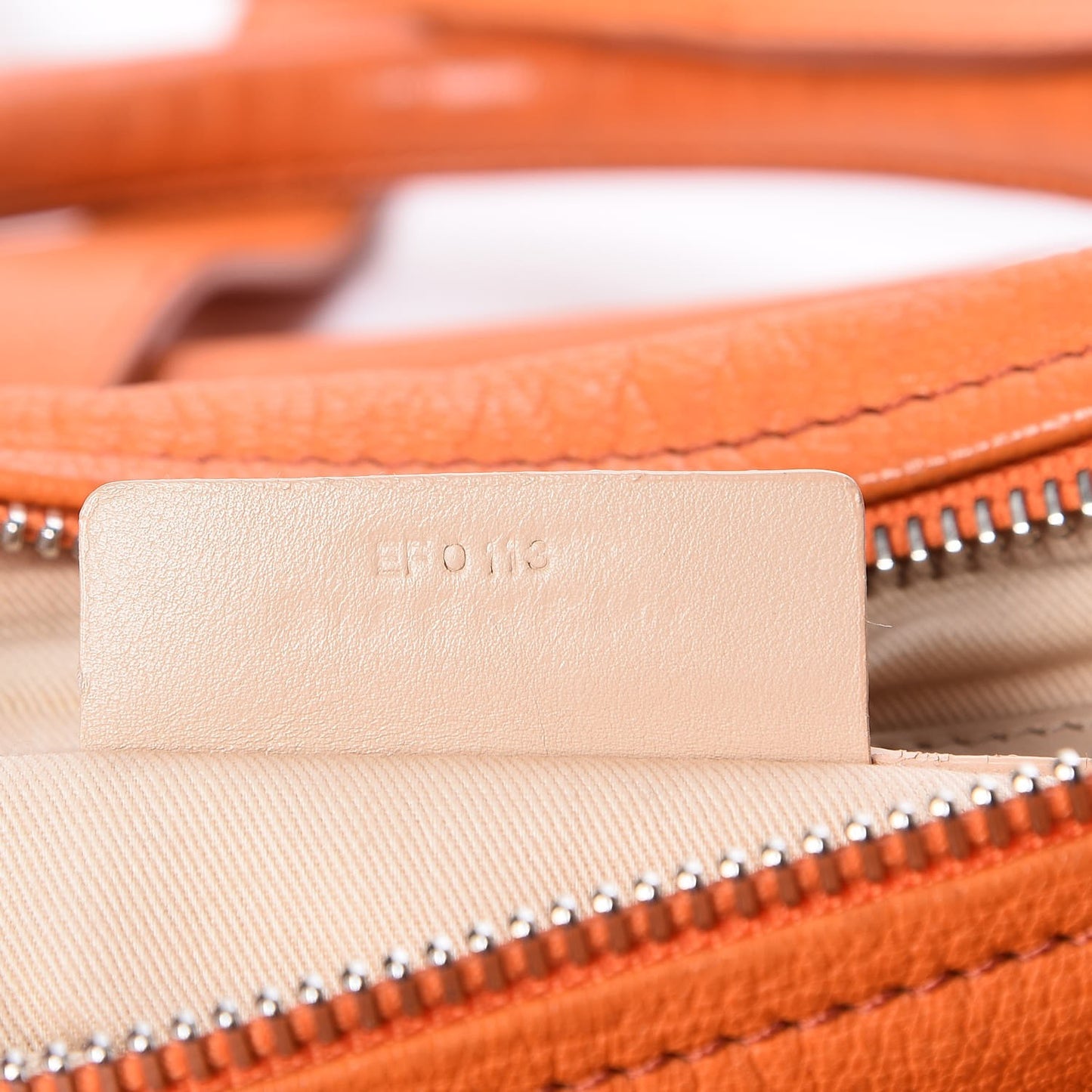 Sugar Goatskin Medium Pandora Orange