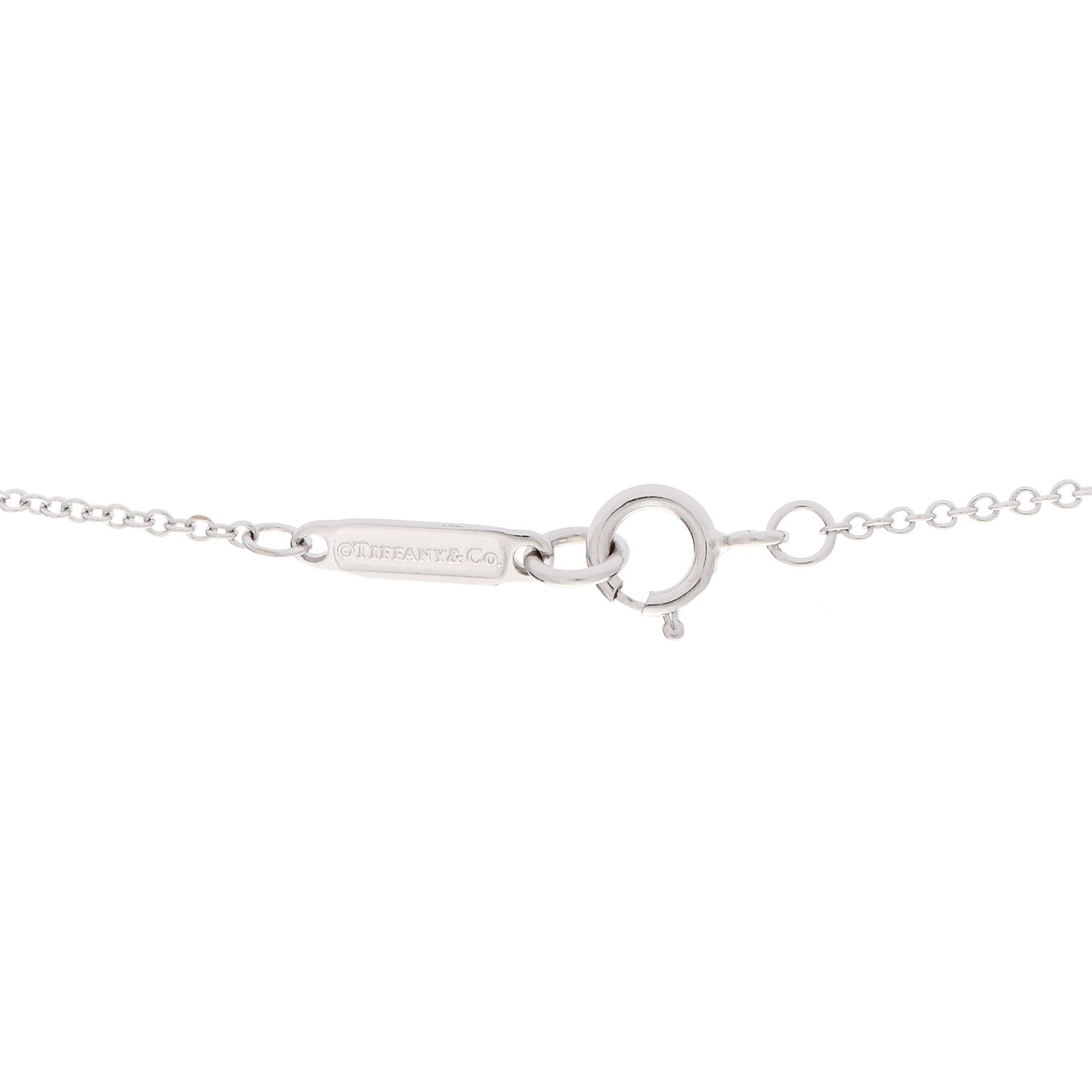 18K White Gold Diamond Small Atlas Open Pave Pendant Necklace