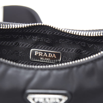 Prada Nylon Re-Edition 2005 Shoulder Bag Black 5 of 12
