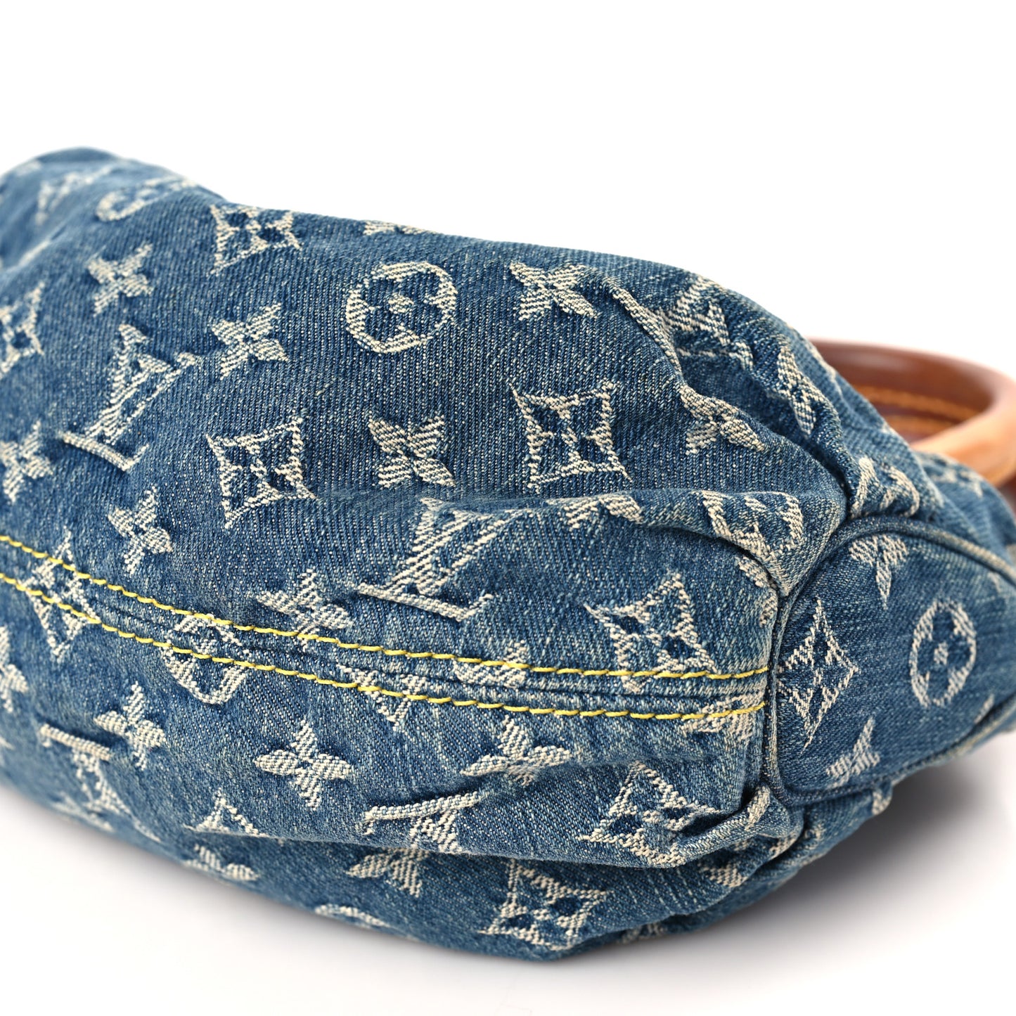 Monogram Denim Pleaty Blue