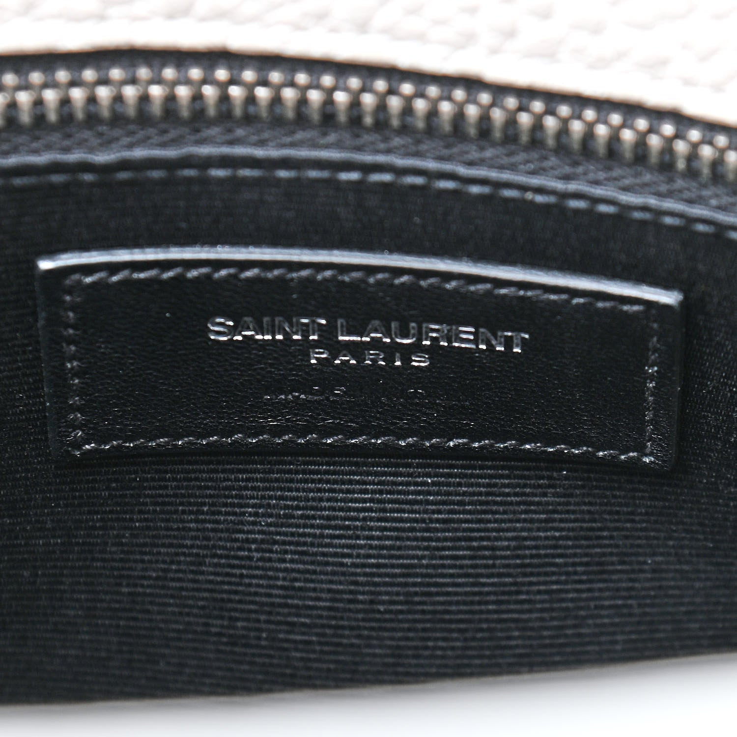 Saint Laurent Grained Calfskin Small Sac De Jour Dove White 7 of 12