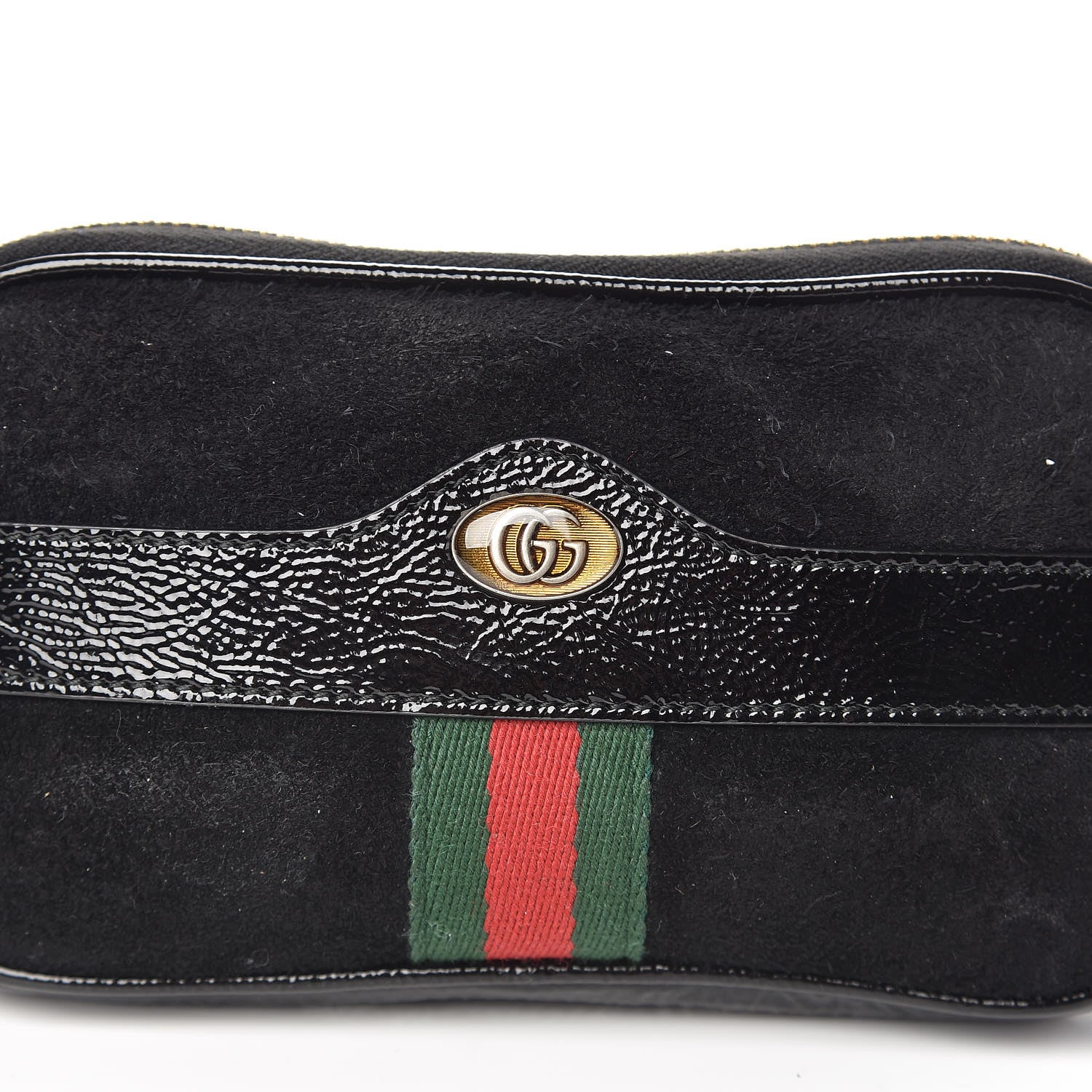 Gucci Suede Patent Ophidia Belted iPhone Case 85 34 Black 8 of 11
