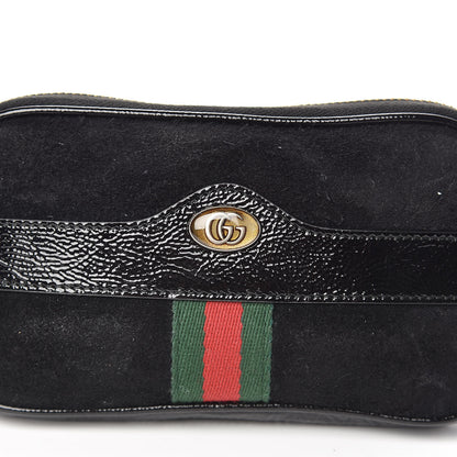 Gucci Suede Patent Ophidia Belted iPhone Case 85 34 Black 8 of 11