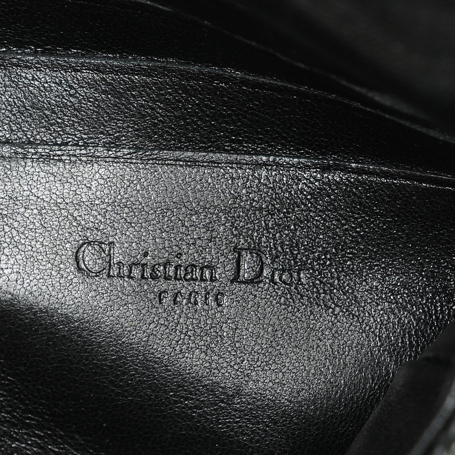 Christian Dior Lambskin Cannage New Lock Pouch Black 6 of 6