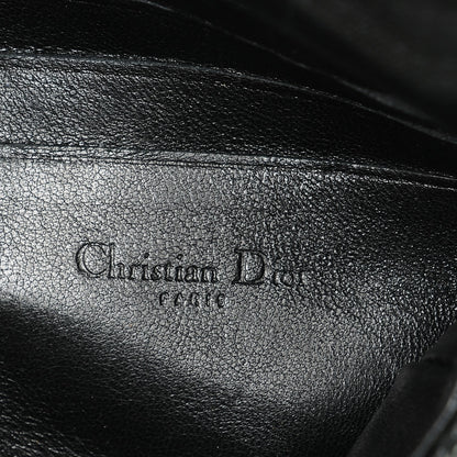 Christian Dior Lambskin Cannage New Lock Pouch Black 6 of 6
