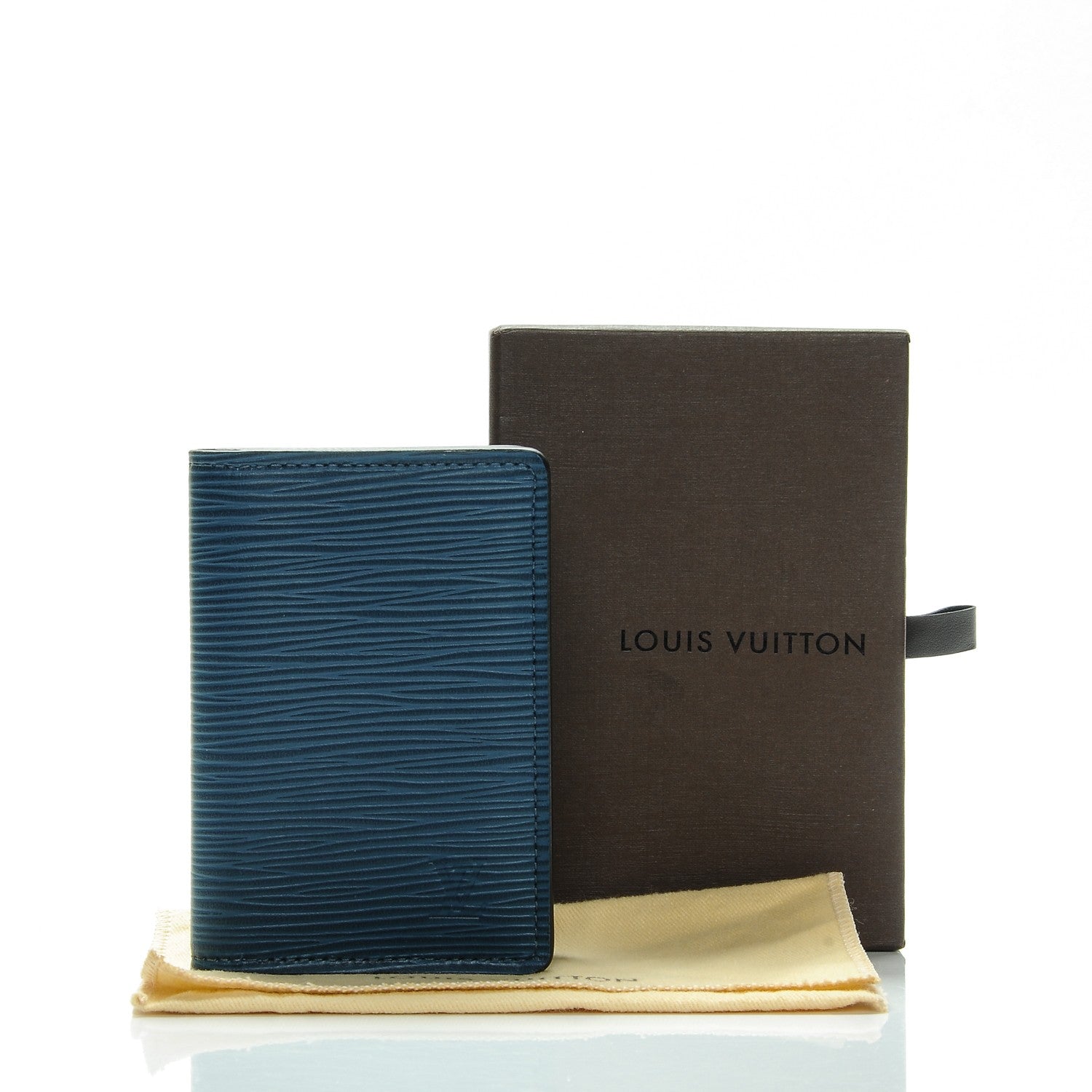 Louis Vuitton Epi Pocket Organizer Blue Celeste 8 of 8
