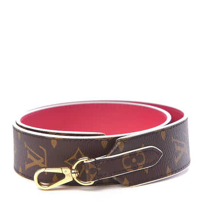 Louis Vuitton Monogram Bandouliere Shoulder Strap Hot Pink 1 of 11