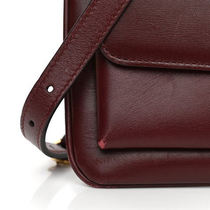 Gucci Vitello Palmellato Lux Small Arli Flap Shoulder Bag Vintage Bordeaux 12 of 12