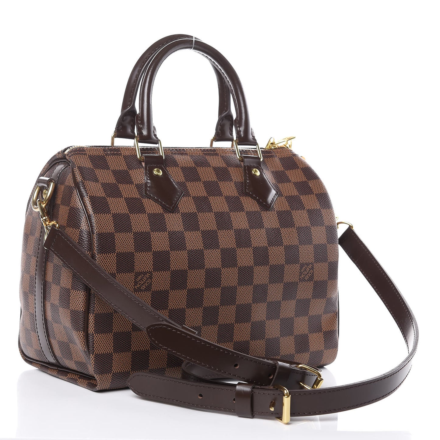 Damier Ebene Speedy Bandouliere 25