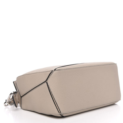 Loewe Calfskin Small Puzzle Bag Light Oat 4 of 11