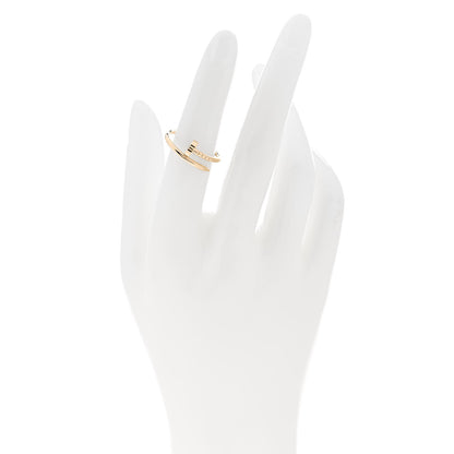 Cartier 18K Yellow Gold Small Juste Un Clou Ring 51 5.75 2 of 6