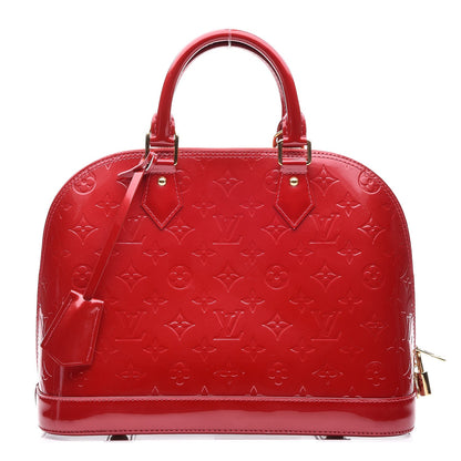 Louis Vuitton Vernis Alma PM Pomme D'Amour 1 of 7