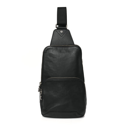 Louis Vuitton Damier Infini Avenue Sling Bag Onyx 1 of 8
